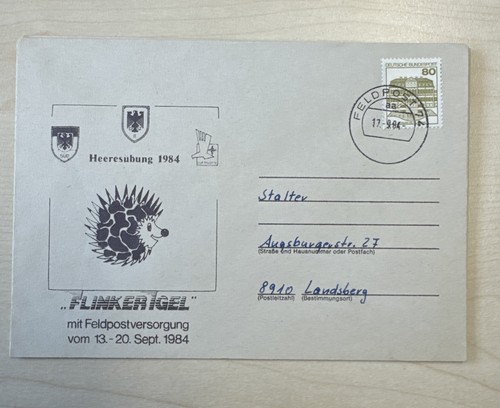 Bundeswehr feldpost - bundeswehr:,