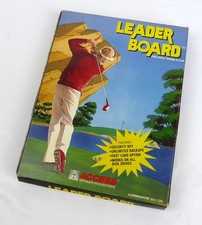 Commodore 64 Disk C64 in OVP -- LEADERBOARD GOLF (Access) --