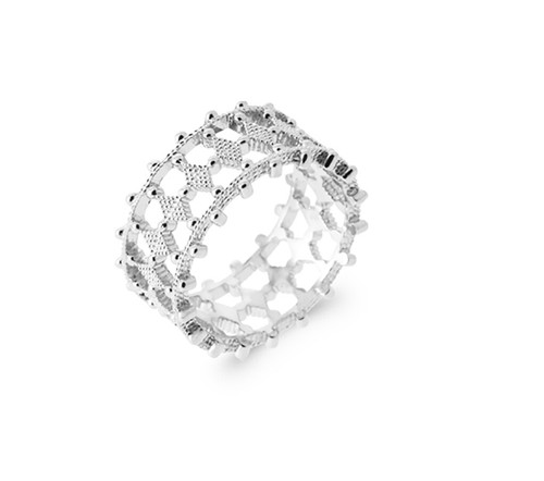 Silberring 925 000 rhodium - 925/000,