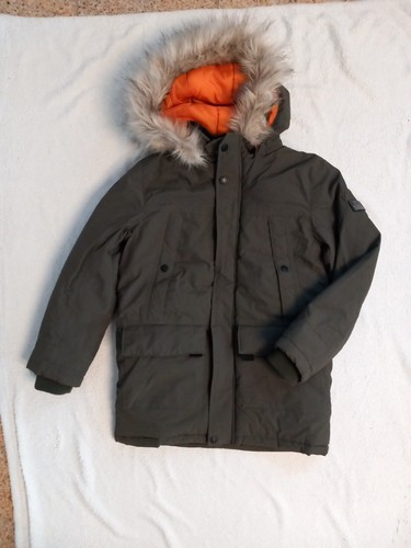 Kuschlige winterjacke khaki - kuschlige,