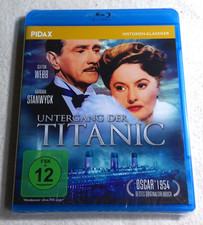Rarität ! Deutsche Blu-ray: Untergang der Titanic (mit Barbara Stanwyck) OVP