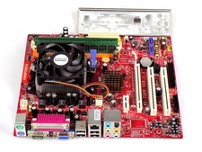 Mainboard CPU RAM Retro Bundle: MSI K9N6PGM2-V / AMD Athlon X2 5000+ / 2GB DDR2