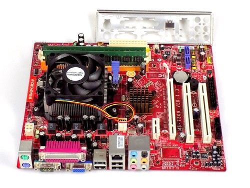 Mainboard cpu ram retro - cpu,