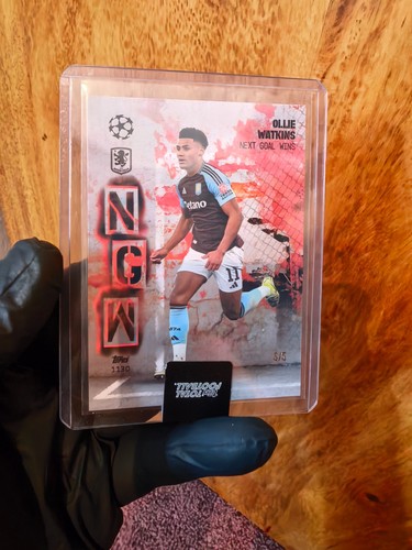 Topps 2024 ollie watkins - watkins, next