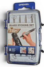 Dremel Glas Gravur Set 8tlg