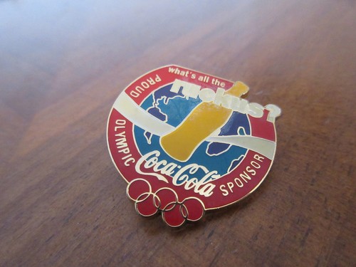 Pin atlanta 1996 coca - pin,