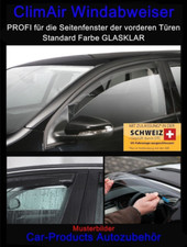 ClimAir Windabweiser     MERCEDES BENZ E-Klasse W211 Lim. 4-türig 2002 - 2009