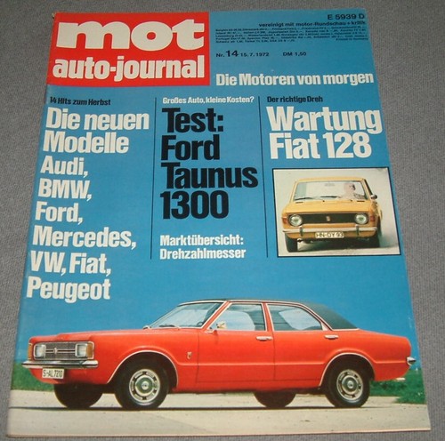 Mot ford taunus 1300 vw - mot,