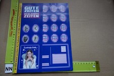 Alter Aufkleber Zeitung Zeitschrift Magazin Programm Kino TV Sendung GZSZ