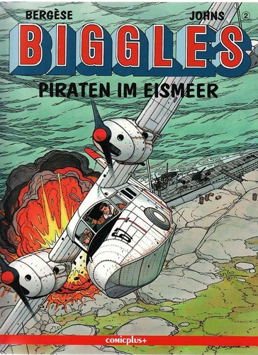 Biggles softcover comic - biggles,