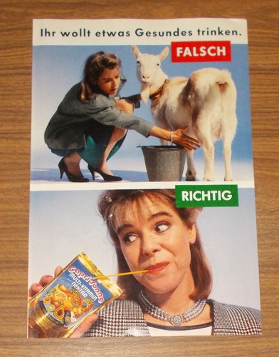 Seltene werbung capri sonne - seltene, capri-sonne