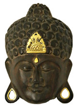 Buddhamaske 31 cm sehr schön