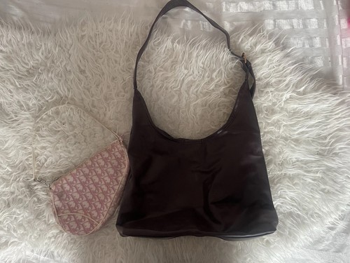 Leather look shoulder - look,