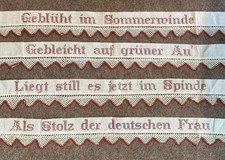 Spruchbänder Schrankborte