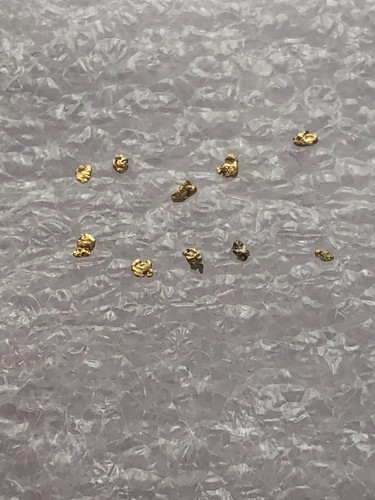 Stück goldnuggets gold - 10, goldnuggets-