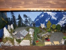 1/87/HO Diorama 55 cm x 30 cm