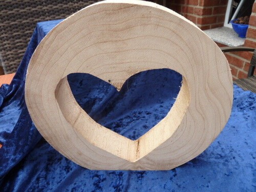 Herz holz dekoration - herz,