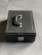 Leder-Münzkoffer für 4 stapelbare Münzboxen von Leuchtturm & Lindner 2 Schlüssel