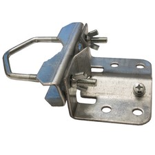 Mastfußschelle Mastfußhalter 20-60m mit Erdungsanschluss SAT Mastfuß Mast Rohr