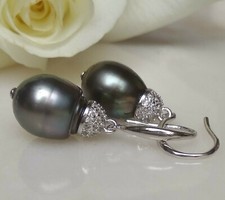 Tahiti Perlen Ohrringe