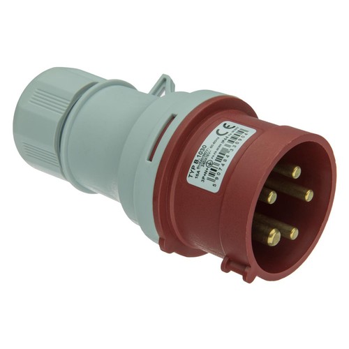 Cee stecker 16a polig - stecker, 5-polig