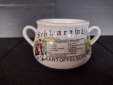 suppentasse mit henkel  durchmesser ca 10 cm höhe ca 8 cm