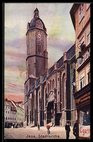 Ansichtskarte jena partie - ansichtskarte,
