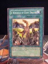Yugioh A WINGBEAT OF GIANT DRAGON, LOD-044, ENGL