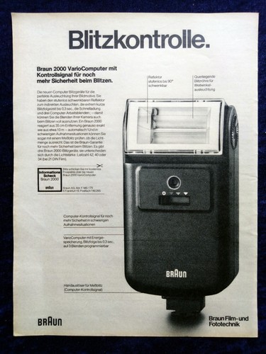 Braun 2000 variocomputer - braun,