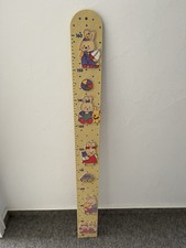 messlatte kinder Holz mit Hasen etc. bis 160cm