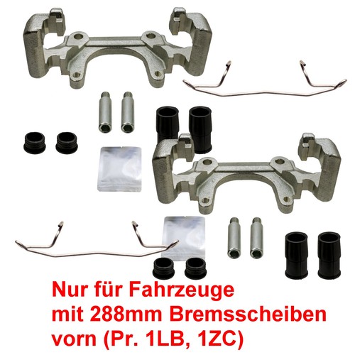 Bremssattelhalter set vorn - set,