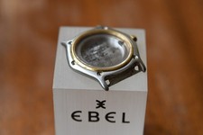 EBEL CLASSIC 181909 GEHÄUSE, Krone, 18k Gold lunette mit Saphirglas