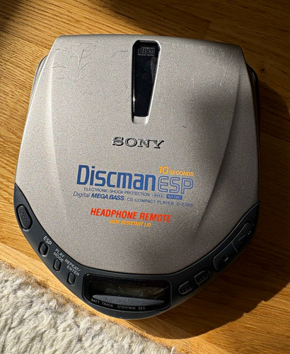 Sony discman e305 player - discman, cd-player