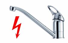 Niederdruck Küchenarmatur Spülenarmatur Einhebelmischer Wasserhahn Chrom B-Ware