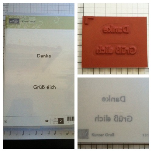 Stampin stempelset clear - stampin', up!