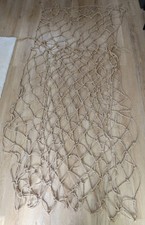 Jute-Netz Rankhilfe Sicherheitsnetz Balkonnetz ca. 1mx4m aus Naturmaterial