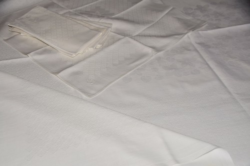 Altes damast tischdecke 140 - altes,