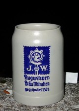 Oktoberfest sehr rarer Bierkrug 05,l Augustiner: irre Bodenprägung 2017 einmalig