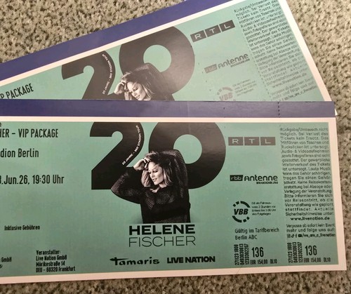 Tickets für helene - tickets,