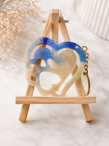Handmade resin keychain - handmade, |