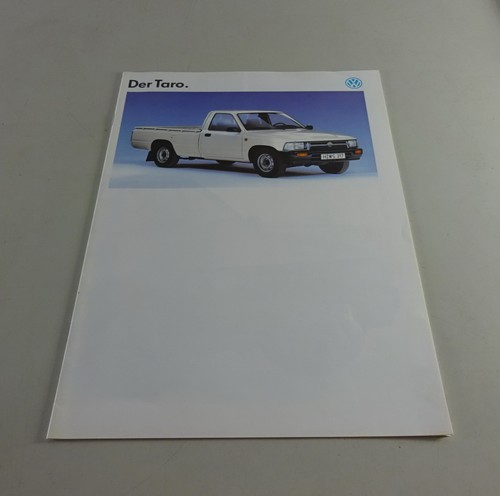 Prospekt broschüre vw taro - prospekt,