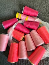 Overlockgarn, rosa, pink