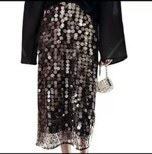 Eleganter Pailletten-Rock -