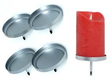 4 Kerzenhalter Kerzenpick ohne
