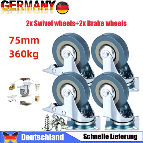 4er transportrollen - 4er,
