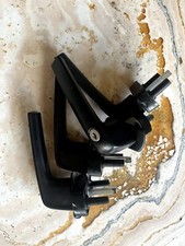 BE Marken Fenstergriff  abschließbar, Stift 37mm Alu braun