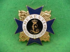Bayern Militär Verdienst Orden Merenti 1866 Göde