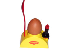 ? Maggi Eierbecher + Maggi Mini Fläschchen 9 gr + Maggi Löffel RARITÄT ORIGINAL