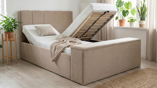 Paara polsterbett mit - paara,
