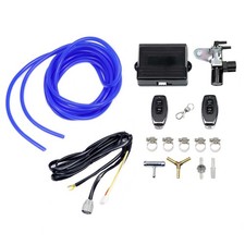 STEUERUNG UNTERDRUCK AUSPUFFKLAPPEN + REMOTE +AUSLASSVENTIL FÜR 2 AUSPUFFKLAPPEN